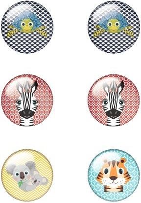 Magnety kulaté, Cute animals - obrázek 2
