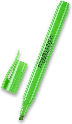 Zvýrazňovač Faber-Castell Textliner 38 výběr barev zelený - obrázek 1