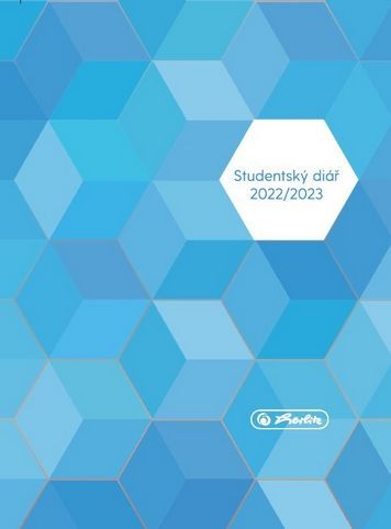 HERLITZ Studentský diář 2022-2023, šestiúhelníky - obrázek 1