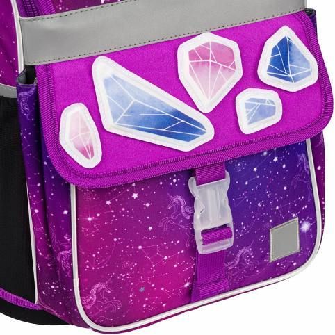 BAAGL Školní set 3 Zippy Unicorn Universe - Kreativ: aktovka, penál, sáček - obrázek 8