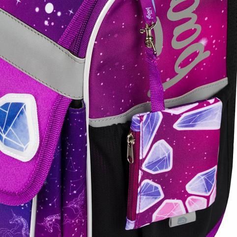 BAAGL Školní set 3 Zippy Unicorn Universe - Kreativ: aktovka, penál, sáček - obrázek 9