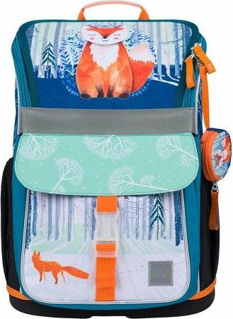 BAAGL Školní set 3 Zippy Liška: aktovka, penál, sáček - obrázek 2