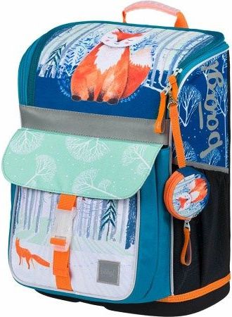 BAAGL Školní set 3 Zippy Liška: aktovka, penál, sáček - obrázek 3