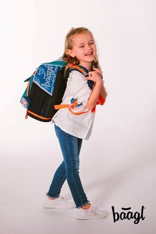 BAAGL Školní set 3 Zippy Liška: aktovka, penál, sáček - obrázek 16