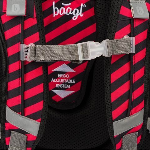 BAAGL Školní set 5 Ergo Hasiči: aktovka, penál, sáček, desky, box - obrázek 14