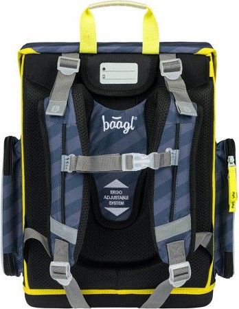 BAAGL Školní set 5 Ergo Bagr: aktovka, penál, sáček, desky, box - obrázek 5