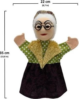 MÚ Brno Grossmutti 35 cm, maňásek - obrázek 4