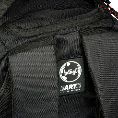 BAAGL Školní batoh eARTh - Batman Red - obrázek 9
