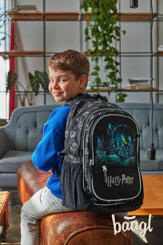BAAGL Školní set 3 Core Harry Potter Bradavice: batoh, penál, sáček - obrázek 15