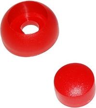 Krytka šroubu 12mm červená - obrázek 1