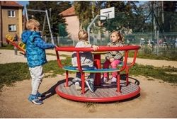 Kolotoč na sezení KO140K (průměr 1,4 m) - celokovový - obrázek 3