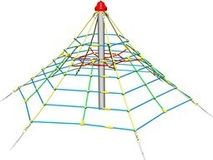 Lanová pyramida PY620K (v.p. 1 m, se 6-ti napínacími zámky) - obrázek 1