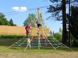 Lanová pyramida PY840K (v.p. 1 m, s 8-mi napínacími zámky) - obrázek 3