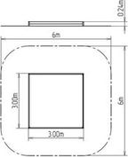 Pískoviště 3x3 m PI330D - obrázek 3
