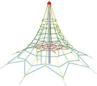 Lanová pyramida PY835K (v.p. 1 m, s 8-mi napínacími zámky) - obrázek 1