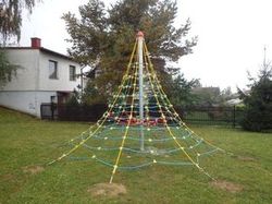 Lanová pyramida PY835K (v.p. 1 m, s 8-mi napínacími zámky) - obrázek 3