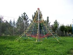 Lanová pyramida PY845K (v.p. 1 m, s 8-mi napínacími zámky) - obrázek 4