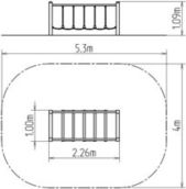 Řetězová lávka RL102D (v.p. 1 m) - obrázek 2
