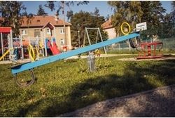 Vahadlová dvojhoupačka VH201KB - modrá - obrázek 3