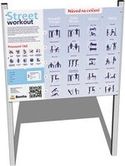 Informační tabule s provozním a cvičebním plánem pro workout IW100K - obrázek 1