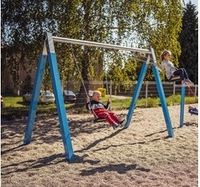 Řetězová dvojhoupačka RH210KB - modrá - obrázek 4