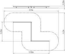 Trojkladina KL301K - celokovová (v.p. 1 m) - obrázek 2
