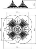 Lanová čtyřpyramida PY164K (v.p. 1 m) - obrázek 4
