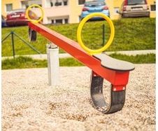 Vahadlová dvojhoupačka VH201KR - červená - obrázek 3