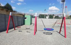 Řetězová trojhoupačka RH320KR - červená - obrázek 3