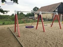 Řetězová trojhoupačka RH320KR - červená - obrázek 5