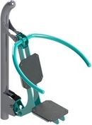 Fitness prvek FP-001ST Posilovací stroj na ramena - tyrkysová - obrázek 1