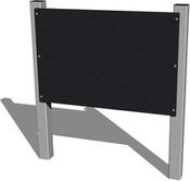 Kreslicí tabule TK100KS - stříbrná - obrázek 1