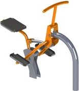 Fitness prvek FP-008SO Jezdec - oranžová - obrázek 1