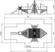 Lanová loď LP170KW - hnědá (v.p. 1,5 m) - obrázek 3