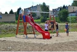 Řetězová houpačka se skluzavkou RH150D (v.p. 1,5 m) - obrázek 3