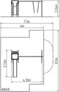 Řetězová houpačka se skluzavkou RH150D (v.p. 1,5 m) - obrázek 4