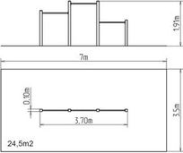 Trojhrazda HR301KW - hnědá (v.p. 1,5 m) - obrázek 2