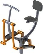 Fitness prvek FP-016SO Cyklistický trenažér (orbi-bike) - oranžová - obrázek 1