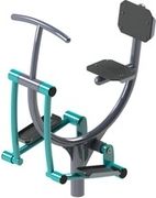 Fitness prvek FP-016ST Cyklistický trenažér (orbi-bike) - tyrkysová - obrázek 1