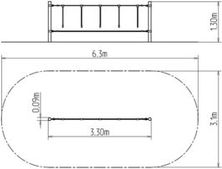 Lana na ručkování LP050KR - červený (v.p. 1 m) - obrázek 2