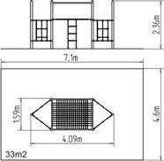 Lanová loď LP150KW - hnědá (v.p. 1,5 m) - obrázek 2