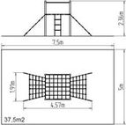 Lanová rampa oboustranná LP140KW - hnědá (v.p. 1,5 m) - obrázek 2