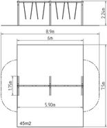 Řetězová čtyřhoupačka RH410D (v.p. 1,5 m) - obrázek 2
