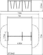 Řetězová trojhoupačka RH310K - celokovová (v.p. 1,5 m) - obrázek 2