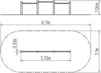 Trojhrazda HR301KW - hnědá (v.p. 1 m) - obrázek 2