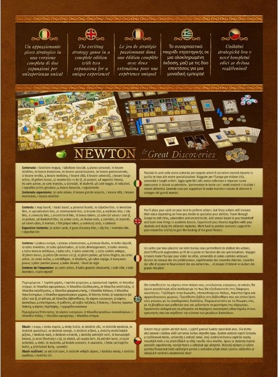 Newton & Velké objevy /CZ, EN, FR, IT/ - obrázek 4
