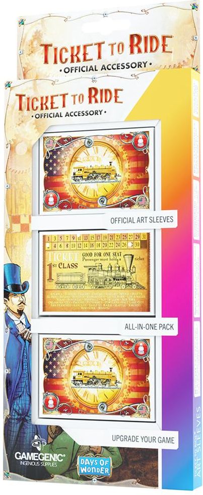 Obaly na karty pro Jízdenky prosím! (Ticket to Ride) - obrázek 1