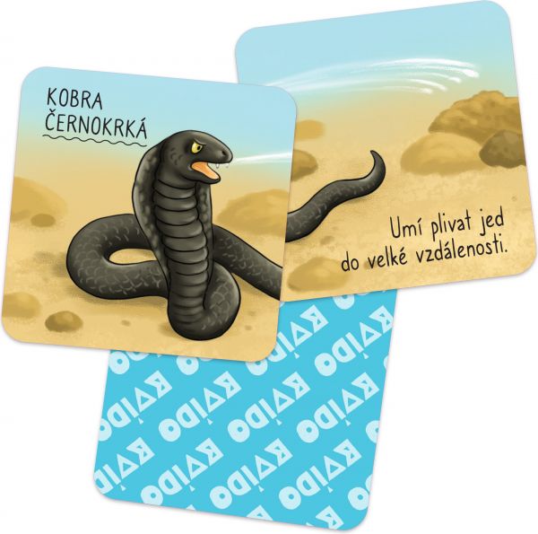 Chytré pexeso Kvído: Zvířata - obrázek 3