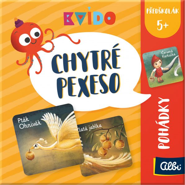 Chytré pexeso Kvído: Pohádky - obrázek 1