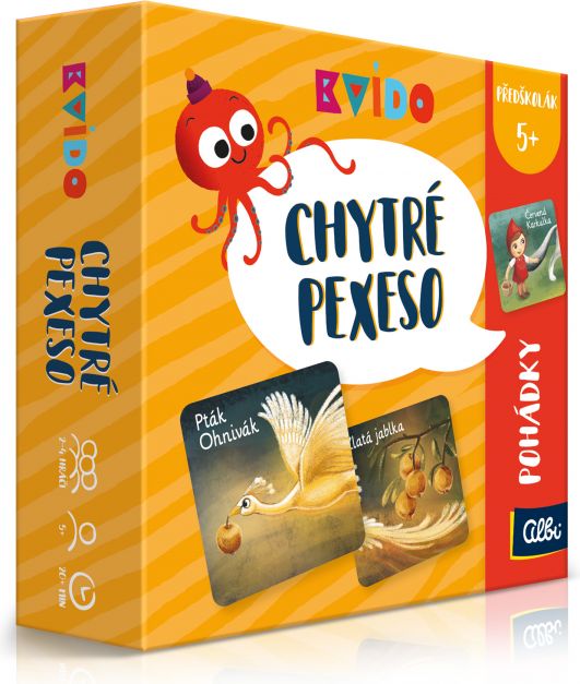 Chytré pexeso Kvído: Pohádky - obrázek 2